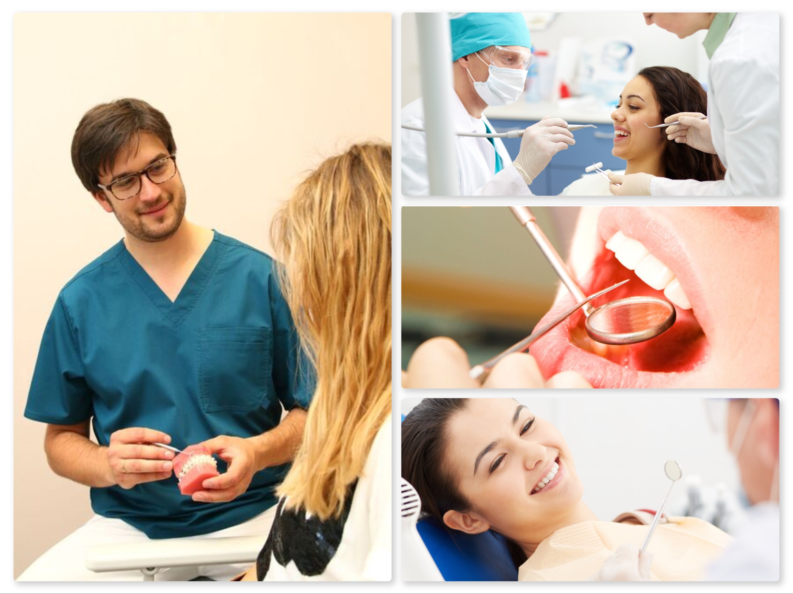 Successful treatment of caries and art restoration of teeth with the help of aesthetic filling